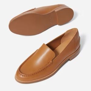 EVERLANE The Modern Loafer in Camel Tan Brown Flat Slip On Size 8.5